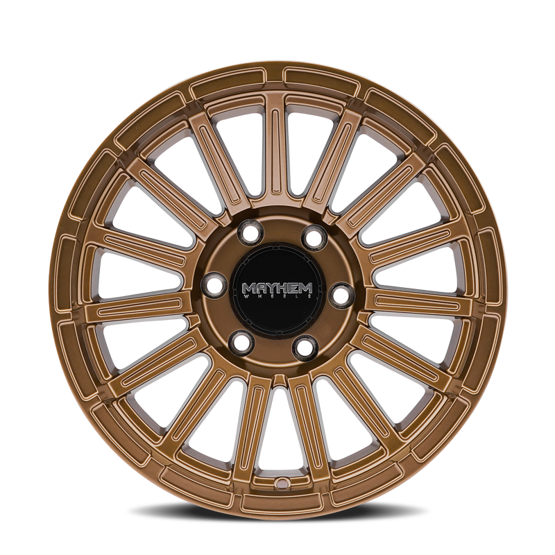Mayhem 8309 Granite 17x9 / 5x127 BP / 0mm Offset / 78.1mm Hub Matte Bronze