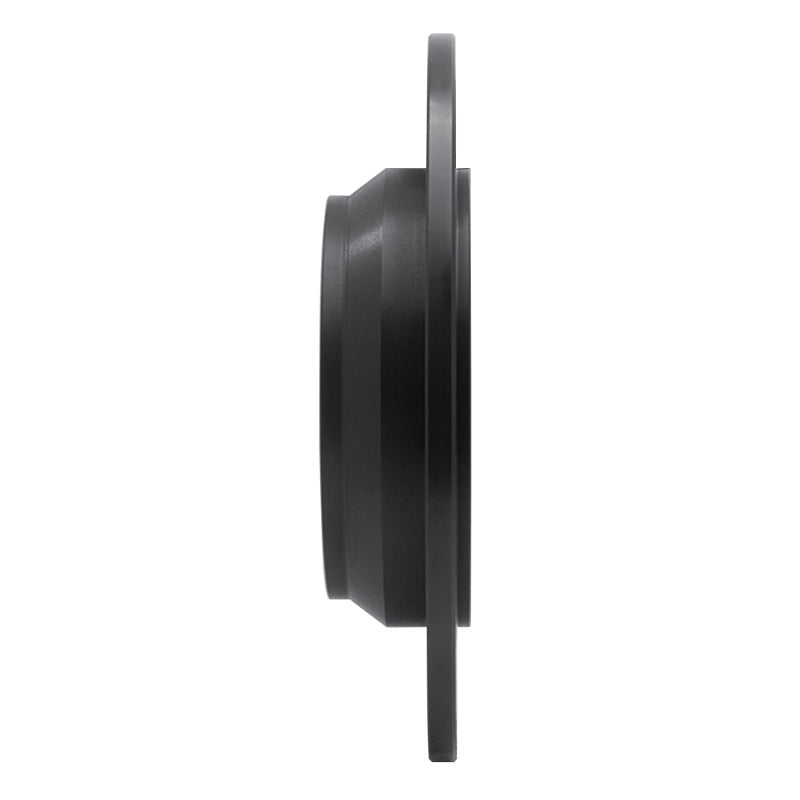 R1 Concepts R1 03-06 Mercedes-Benz CL500 Rear Left Drilled & Slotted Black Brake Rotor