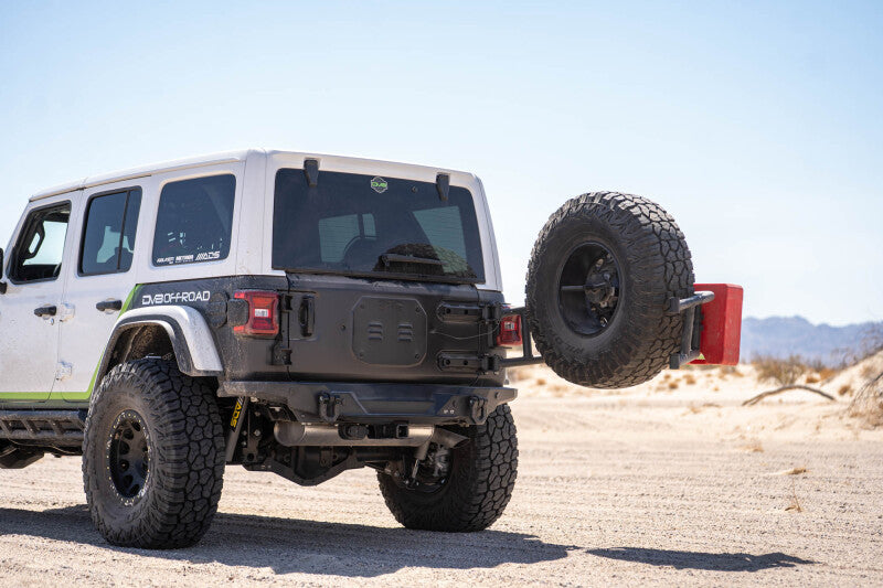 DV8 Offroad DV8 18-25 Jeep Wrangler JL Body Mounted Tire Carrier
