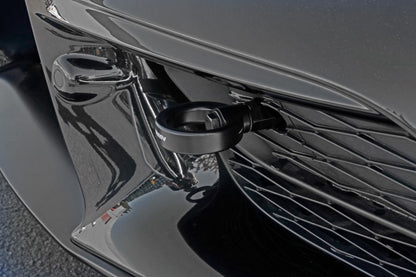 Perrin Performance PERRIN 20-25 Toyota Supra Tow Hook Kit (Front) - Black