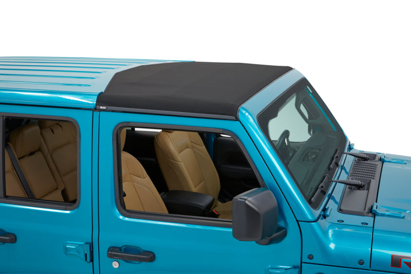Bestop 20-26 Jeep Gladiator / 18-26 Wrangler JL Sunrider For Hardtop (Premium Black Twill)