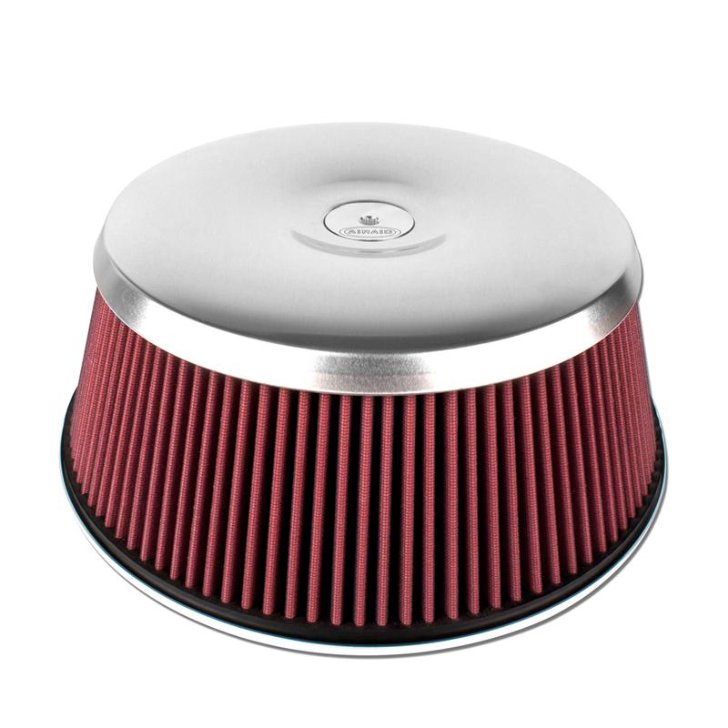 Airaid 10-14 Ford Mustang Shelby 5.4L Supercharged Direct Replacement Filter - Oiled / Red Media
