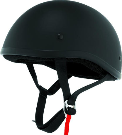 Bikers Choice Skid Lids Original Helmet Flat Black - 2XL