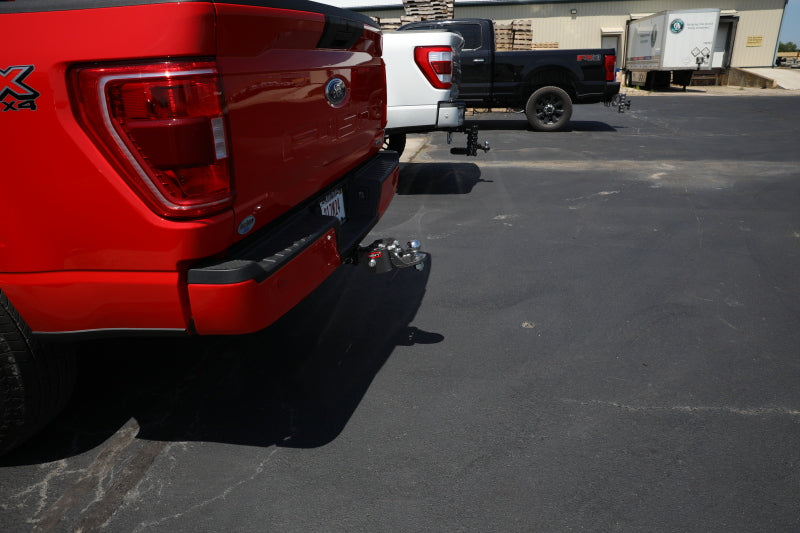 GEN-Y Hitch Gen-Y Glyder Torsion-Flex 2in Shank 2in Drop 7K Hitch w/Ball Platform/1in Diameter Mounting Hole