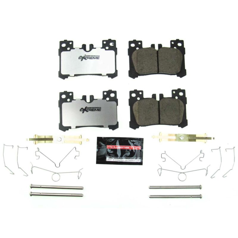 PowerStop Power Stop 2018 Lexus LC500 Rear Z26 Extreme Street Brake Pads w/Hardware