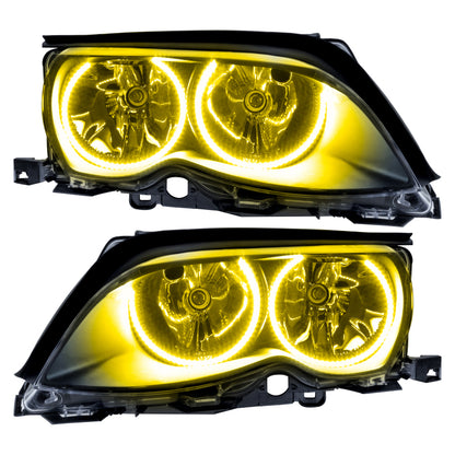 ORACLE Lighting Oracle 02-05 BMW 3 Series SMD HL - Black - ColorSHIFT w/o Controller