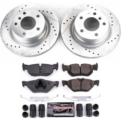 PowerStop Power Stop 10-13 BMW 128i Rear Z23 Evolution Sport Brake Kit