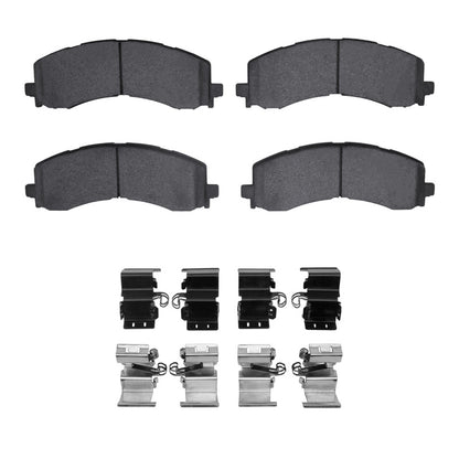 R1 Concepts R1 2021-2025 Ford F-150 Lightning Front Performance Off-Road/Tow Brake Pads & Hardware Kit