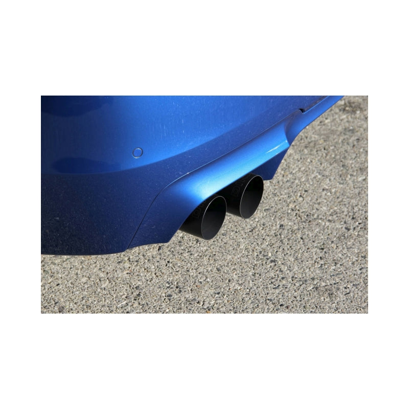 Dinan 12-16 BMW M5 (F10) Free Flow Axleback Exhaust System - Black Tips