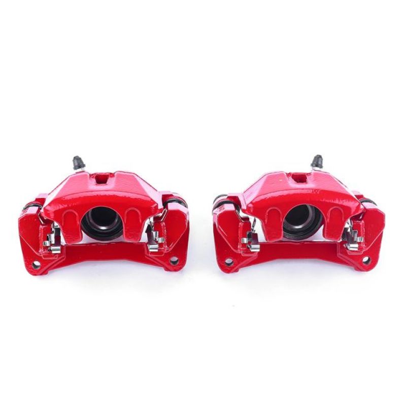 PowerStop Power Stop 99-03 Lexus RX300 Rear Red Calipers w/Brackets - Pair