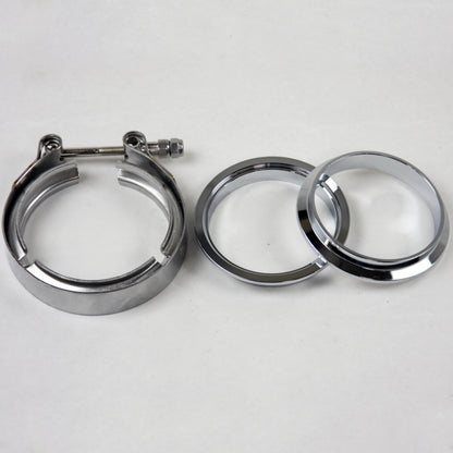 Granatelli Motor Sports Granatelli 3.0in Mating Male to Female Flanges w/V-Band Clamp