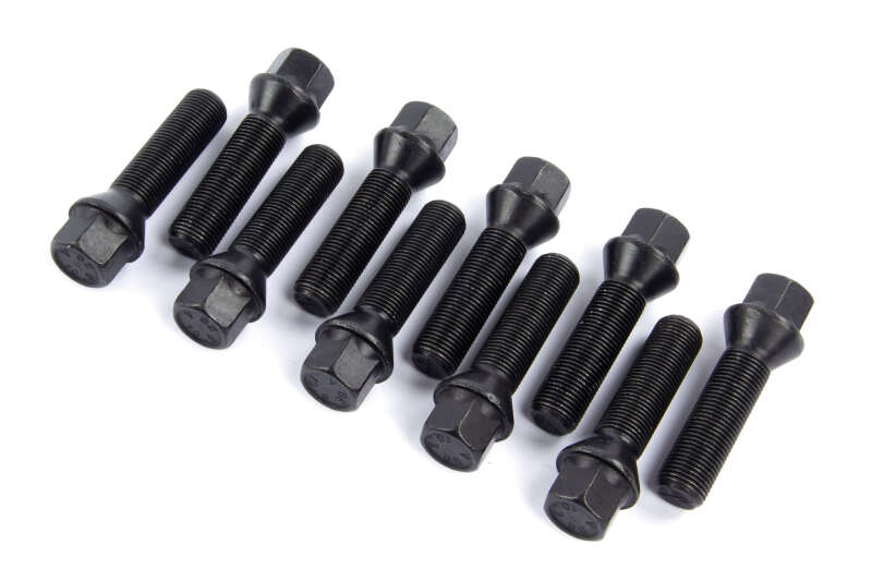 Dinan Lug Bolts - Cone Seat - M14x1.25 - 45mm - Black (Set of 10)