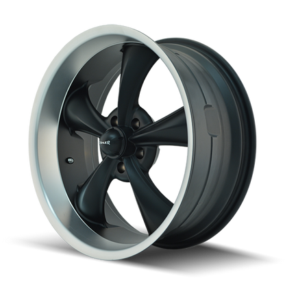 Ridler Wheels Ridler 695 20x8.5 / 5x120.65 BP / 0mm Offset / 83.82mm Hub Matte Black Machined Wheel