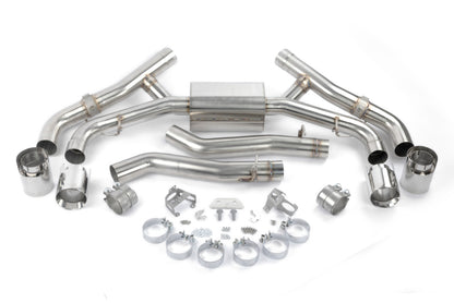 Dinan 20-26 BMW X5 M/X6 M (F95/F96) Valved Axleback Exhaust System - Polished Tips