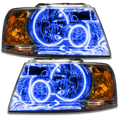 ORACLE Lighting Oracle 03-06 Ford Expedition SMD HL - Chrome - ColorSHIFT w/ 2.0 Controller
