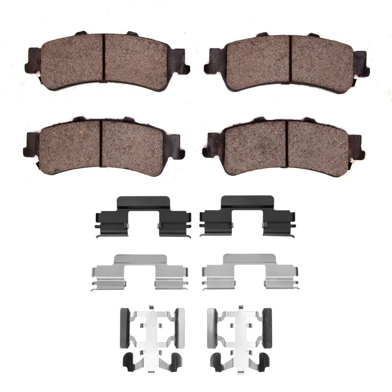 R1 Concepts R1 03-07 Chevrolet Silverado 1500 Rear Performance Off-Road/Tow Brake Pads & Hardware Kit