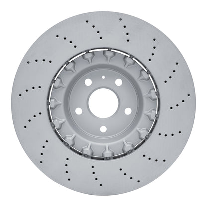 DFC 22-26 Audi RS3 Front Drilled Hi-Carbon Alloy GEOMET Coated Rotor