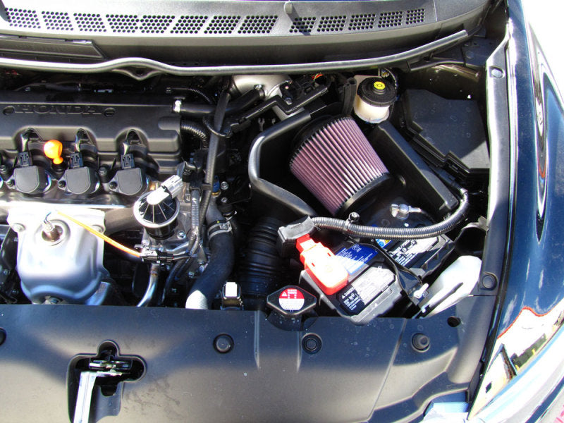 K&N Engineering K&N 06-09 Civic 1.8L Silver Typhoon Short Ram Intake