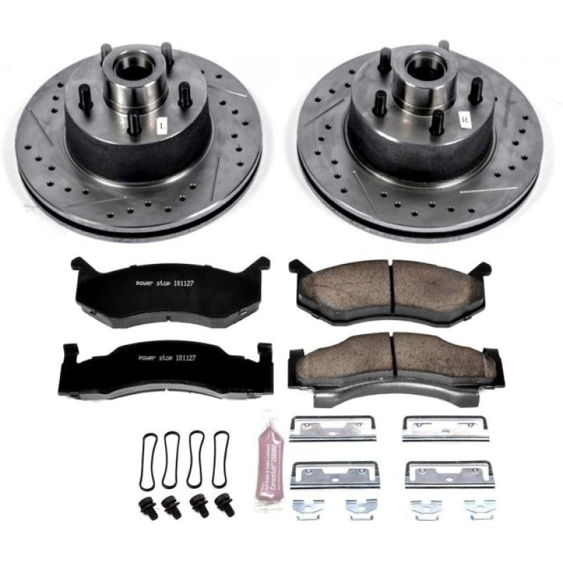 PowerStop Power Stop 80-81 Chrysler Town & Country Front Z23 Evolution Sport Brake Kit