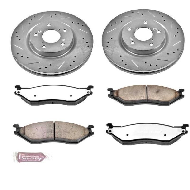 PowerStop Power Stop 05-16 Ford F-550 Super Duty Front Z36 Truck & Tow Brake Kit