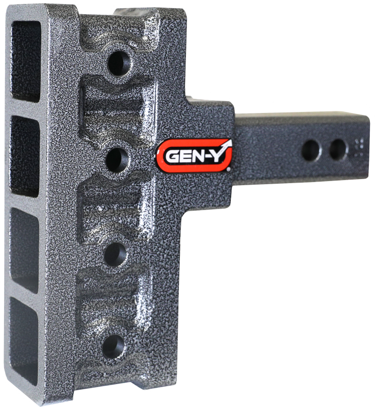 GEN-Y Hitch Gen-Y Mega Duty 2in Shank 5in Offset Drop 1.5K TW 10K (Hitch Only)