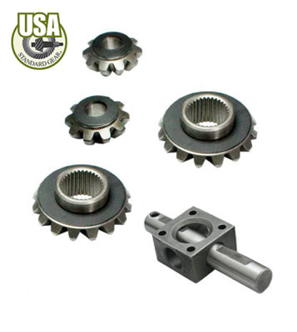 Yukon Gear & Axle USA Standard Gear Standard Spider Gear Set For Ford 8in & 9in / 28 Spline / 2-Pinion Design
