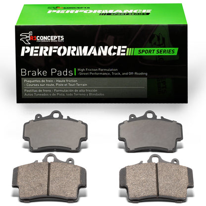 R1 Concepts R1 97-08 Porsche Cayman Front Performance Sport Brake Pads