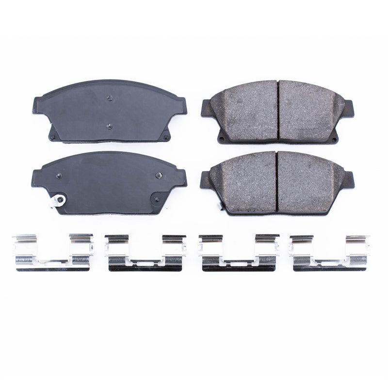 PowerStop Power Stop 13-18 Buick Encore Front Z17 Evolution Ceramic Brake Pads w/Hardware