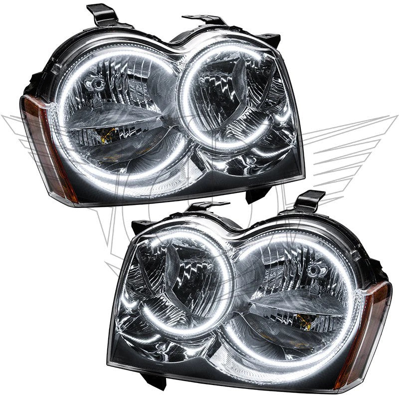 ORACLE Lighting Oracle 05-07 Jeep Grand Cherokee SMD HL (Non-HID) - ColorSHIFT w/ BC1 Controller