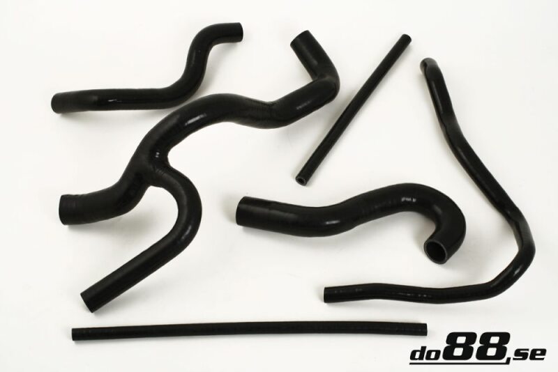 do88 81-90 Audi Quattro/Ur-Quattro 2.2T 10V Radiator Hoses - Black