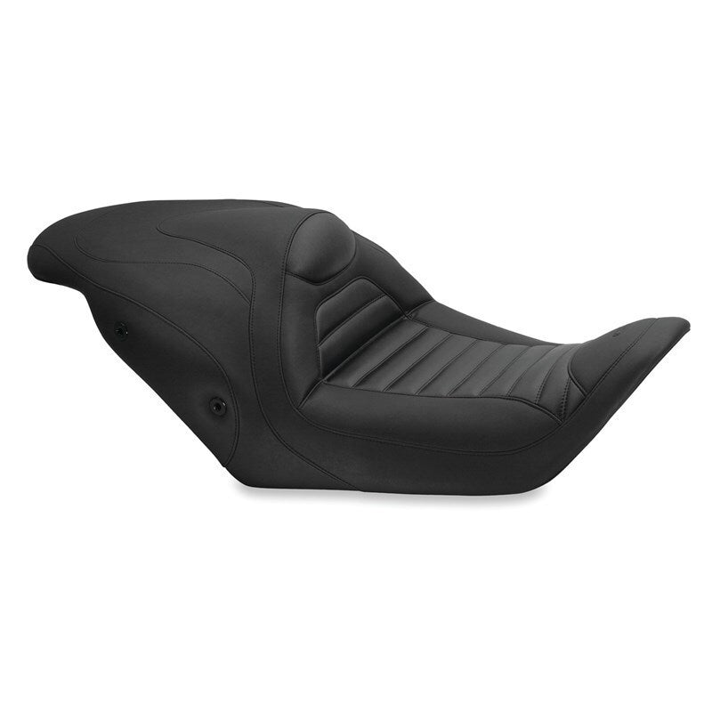 Mustang Motorcycle Mustang 13-17 Honda Gold Wing F6B Touring Fastback 1PC Seat Tuck & Roll - Black