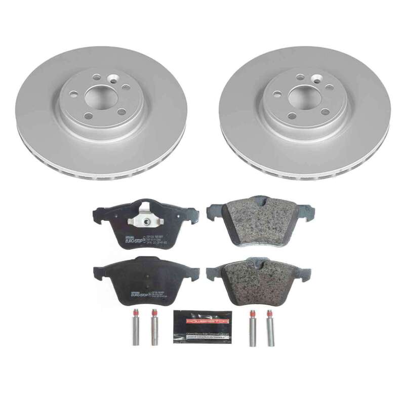 PowerStop Power Stop 15-18 Volvo S60 Front Euro-Stop Brake Kit