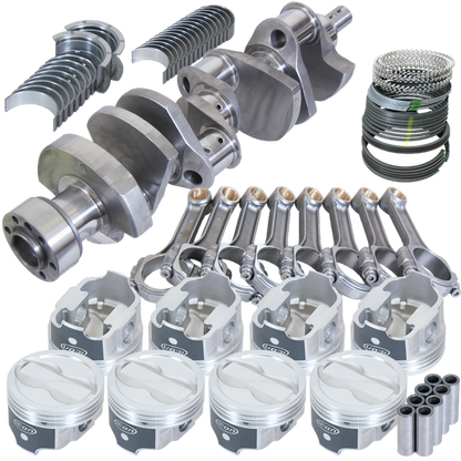 Eagle Chevy LT1350 1Pc 3.750in Crank 5.700in I-Beam Rods -18cc 4.030in Pistons Rotating Assembly