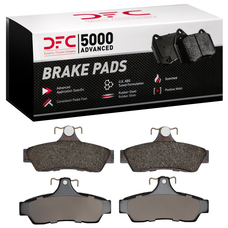 DFC 05-06 Pontiac GTO Rear 5000 Advanced Ceramic Brake Pads