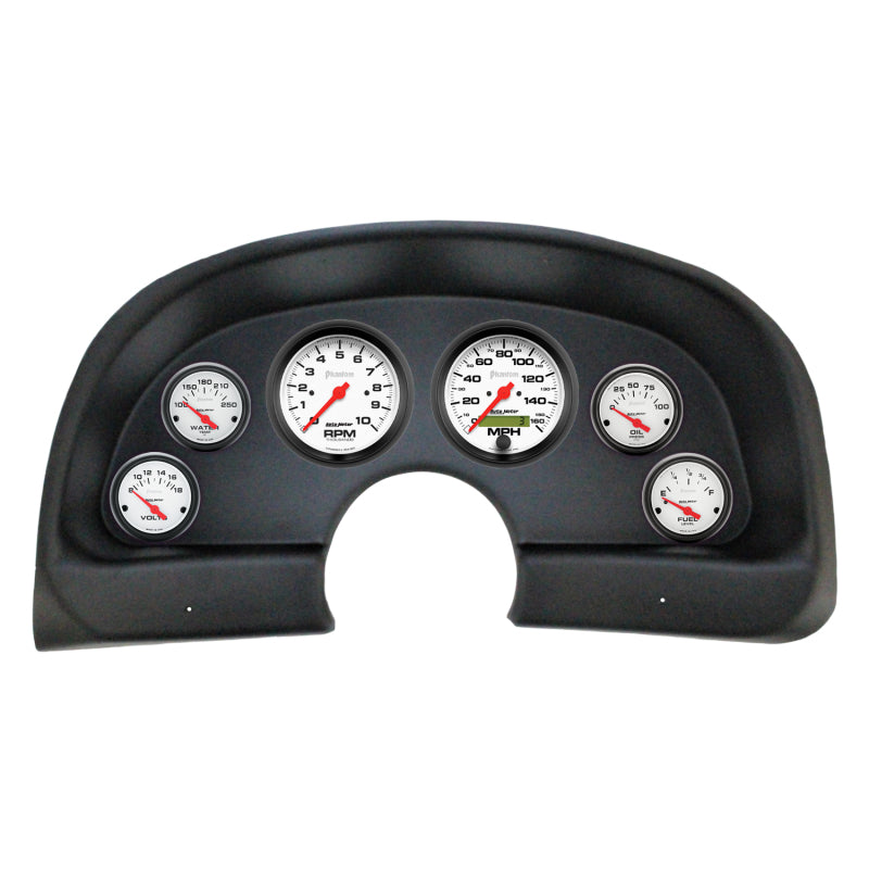Autometer Phantom Direct Fit Dash Kit 93-02 Chevy Camaro (2 x 3-3/8in. / 4 x 2-1/16in.)