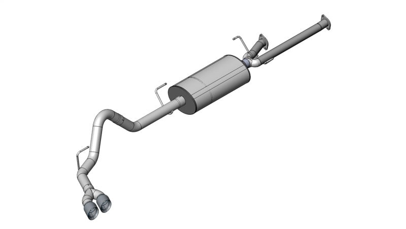 CORSA Performance Corsa 2011-2021 Toyota Tundra Double Cab/Crew Max 5.7L V8 Polished Sport Cat-Back Exhaust