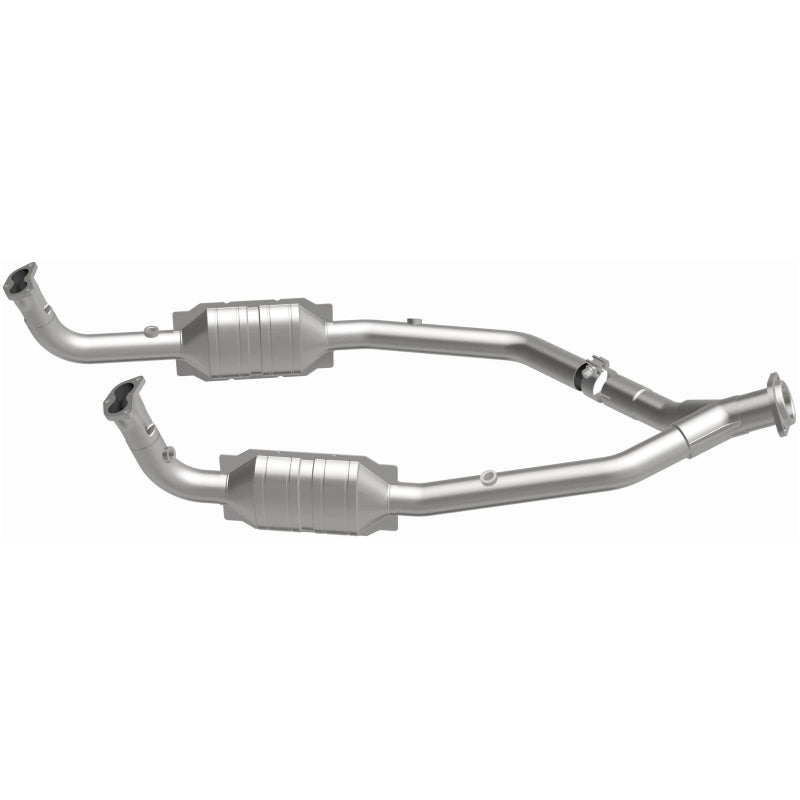 MagnaFlow Direct Fit Catalytic Converter OEM 2003 Land Rover Discovery Underbody