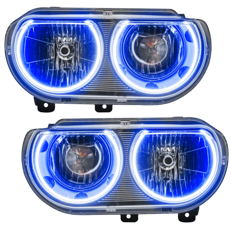 ORACLE Lighting Oracle 08-14 Dodge Challenger SMD HL (Non-HID) - ColorSHIFT w/o Controller