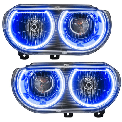 ORACLE Lighting Oracle 08-14 Dodge Challenger SMD HL (Non-HID) - ColorSHIFT w/o Controller
