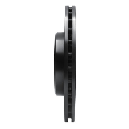 R1 Concepts R1 21-25 Acura TLX Front Right Drilled & Slotted Black Brake Rotor