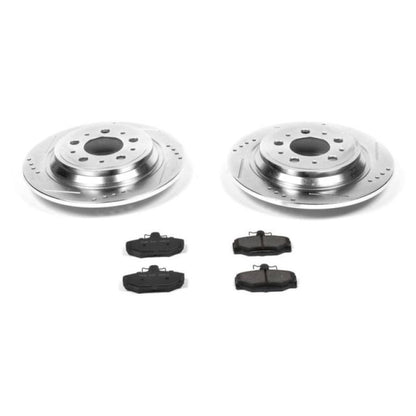 PowerStop Power Stop 99-00 Volvo S70 Rear Z23 Evolution Sport Brake Kit