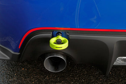 Perrin Performance PERRIN 13-25 Subaru BRZ / 13-20 Scion FRS & Toyota 86 / 22-25 GR86 Tow Hook Kit (Rear) - Neon Yellow