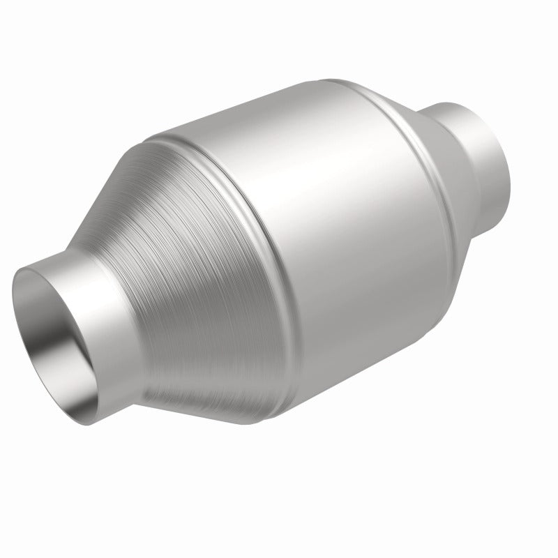 MagnaFlow Univ Cat Conv 2.5in Inlet/Outlet Center/Center Round 3in Body L x 5in W x 8.75in Overall L