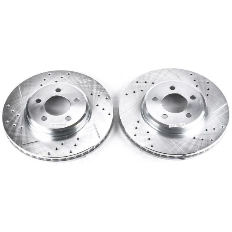 PowerStop Power Stop 05-19 Chrysler 300 Front Evolution Drilled & Slotted Rotors - Pair
