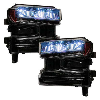 ORACLE Lighting Oracle 19-21 Silverado/Sierra 1500 RGB Demon Eye Headlight Kit - w/o Controller