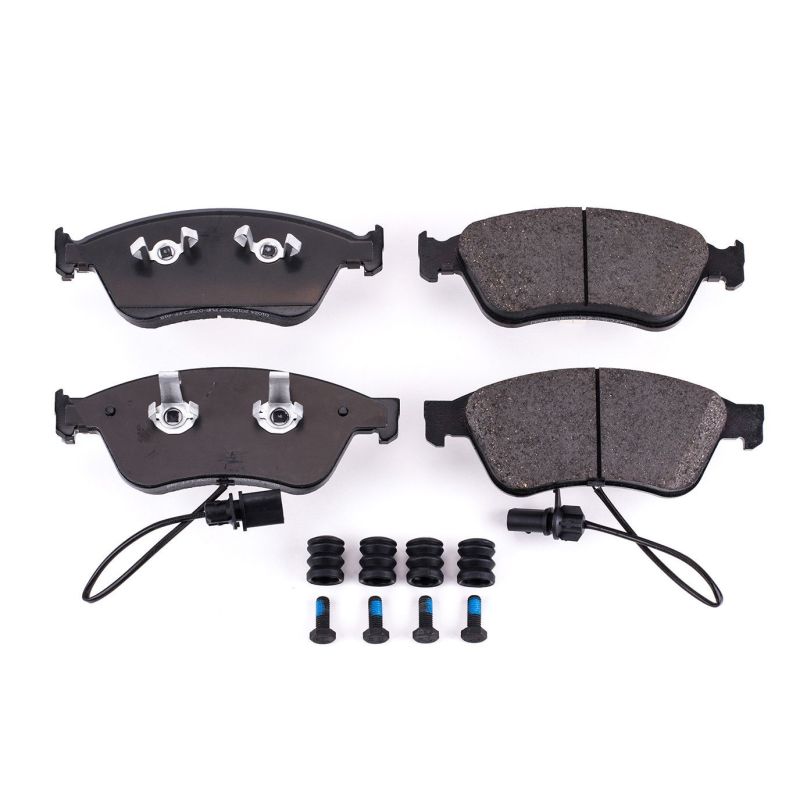 PowerStop Power Stop 09-11 Audi A6 Quattro Front Z17 Evolution Ceramic Brake Pads w/Hardware