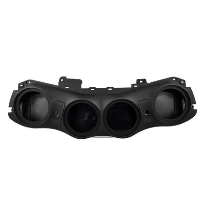 DS18 2024+ JL/JLU/JT Overhead Soundbar Enclosure Fits 4 x 8in Speakers-Black (Speakers not Included)