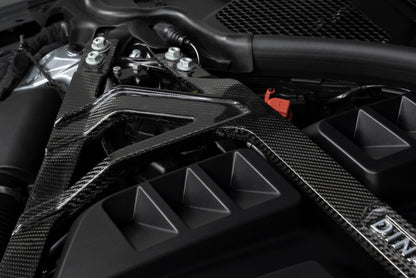 Dinan 21-27 BMW M2/M3/M4 (G80/G82/G83/G87) Gloss Carbon Fiber Strut Tower Brace - Front