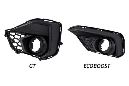 Diode Dynamics 2024 Ford Mustang EcoBoost Elite Series Add-On Fog Lamp Kit White
