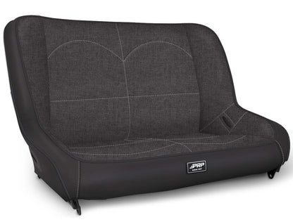 PRP Seats PRP Jeep CJ7/YJ Low Back Rear Bench - Grey